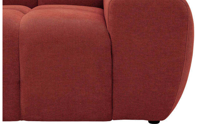 Goossens excellent hoekbank kubus rood stof - 8252715-gespiegeld-07