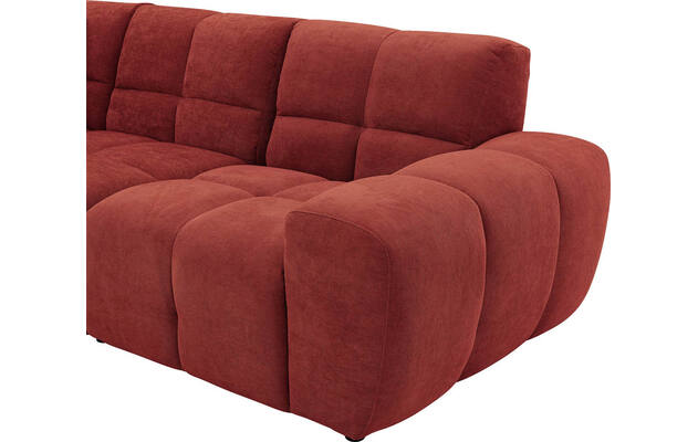 Goossens excellent hoekbank kubus rood stof - 8252715-gespiegeld-08