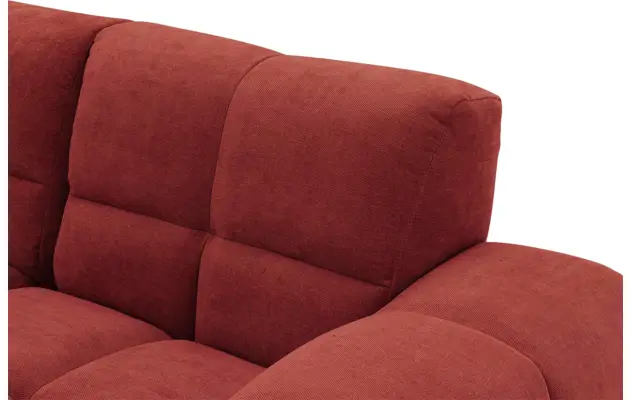 Goossens excellent hoekbank kubus rood stof - 8252715-gespiegeld-09