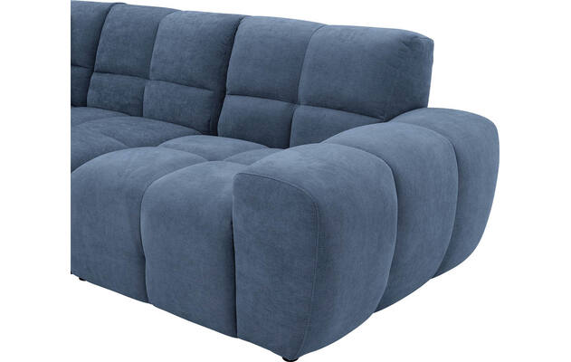 Goossens excellent hoekbank kubus blauw stof - 8252716-gespiegeld-08