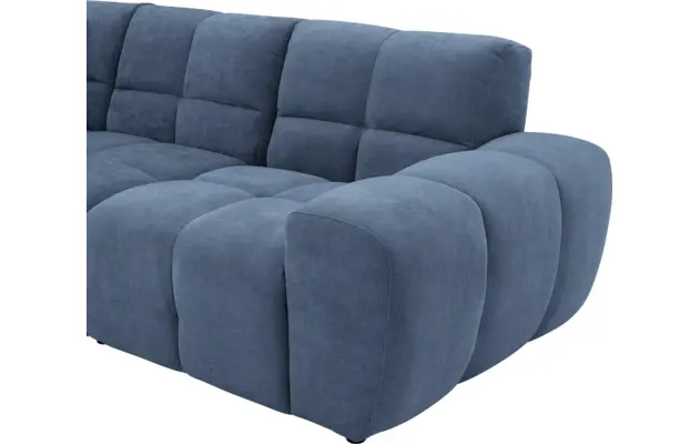 Goossens excellent hoekbank kubus blauw stof - 8252716-gespiegeld-08
