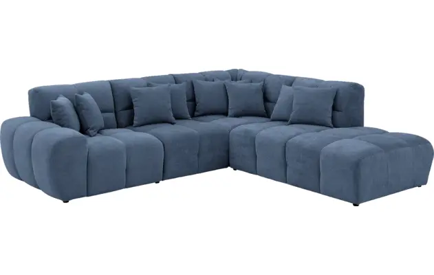 Goossens excellent hoekbank kubus blauw stof - 8252716-goossens-excellent-kubus-bank-stof-blauw-02