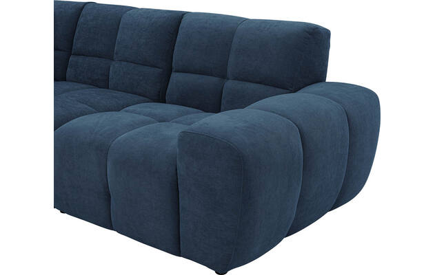 Goossens excellent hoekbank kubus blauw stof - 8252717-gespiegeld-07