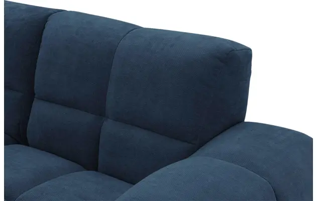 Goossens excellent hoekbank kubus blauw stof - 8252717-gespiegeld-08