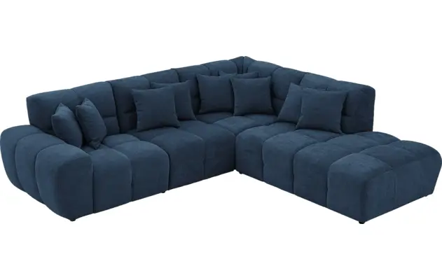 Goossens excellent hoekbank kubus blauw stof - 8252717-goossens-excellent-kubus-bank-stof-blauw-04