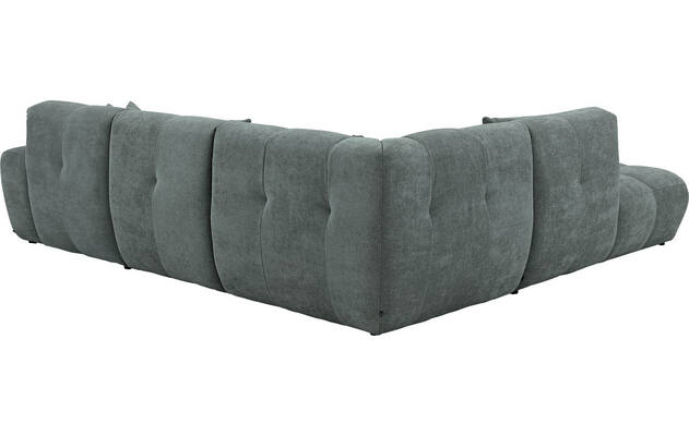 Goossens excellent hoekbank kubus groen stof - 8252718-gespiegeld-04