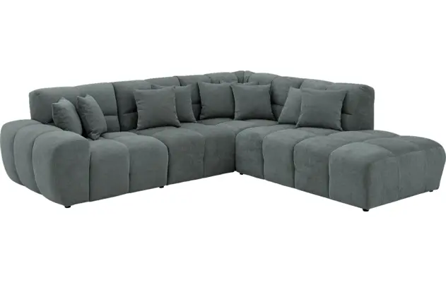 Goossens excellent hoekbank kubus groen stof - 8252718-goossens-excellent-kubus-bank-stof-groen-02