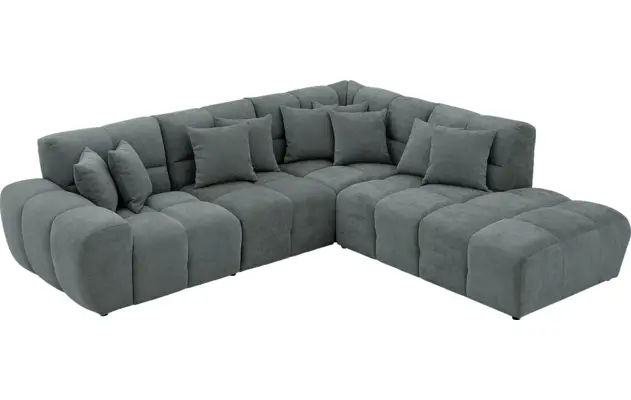 Goossens excellent hoekbank kubus groen stof - 8252718-goossens-excellent-kubus-bank-stof-groen-04