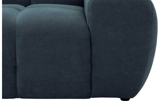 Goossens excellent hoekbank kubus blauw stof - 8252719-gespiegeld-09