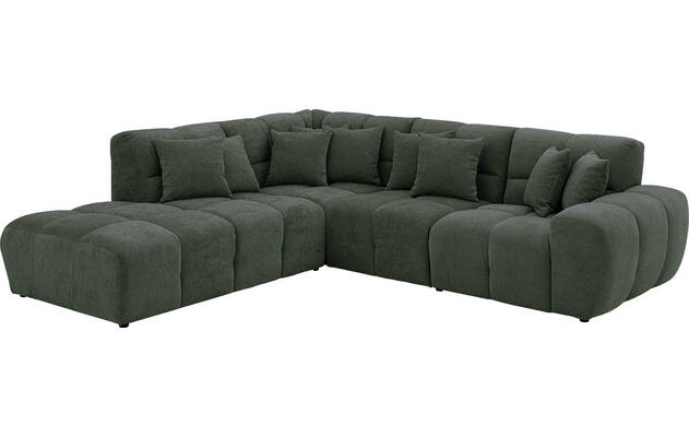 Goossens excellent hoekbank kubus groen stof - 8252720-gespiegeld-03