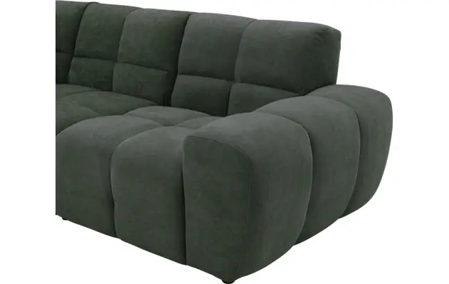 Goossens excellent hoekbank kubus groen stof - 8252720-gespiegeld-08
