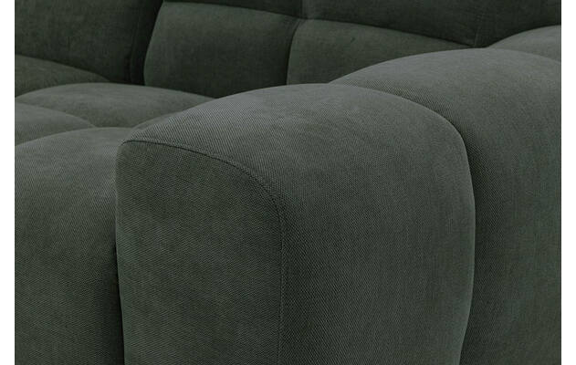 Goossens excellent hoekbank kubus groen stof - 8252720-gespiegeld-11