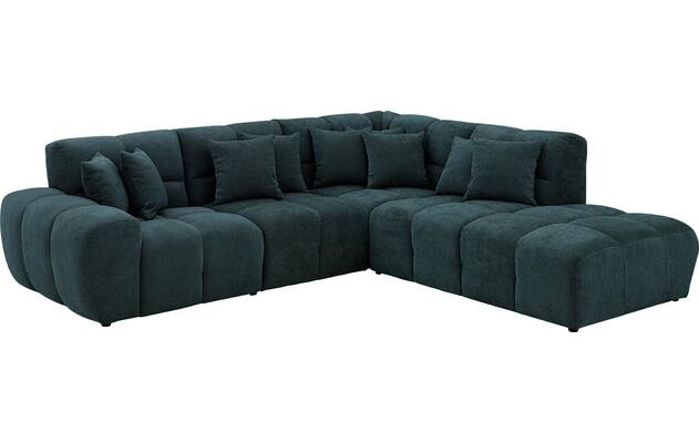 Goossens excellent hoekbank kubus groen stof - 8252721-goossens-excellent-kubus-bank-stof-groen-02