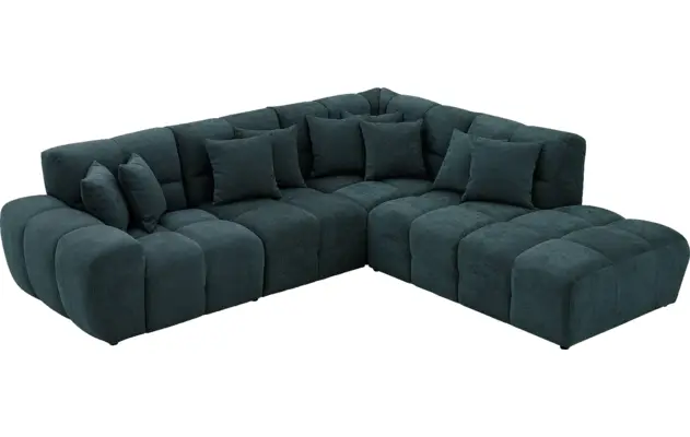 Goossens excellent hoekbank kubus groen stof - 8252721-goossens-excellent-kubus-bank-stof-groen-04