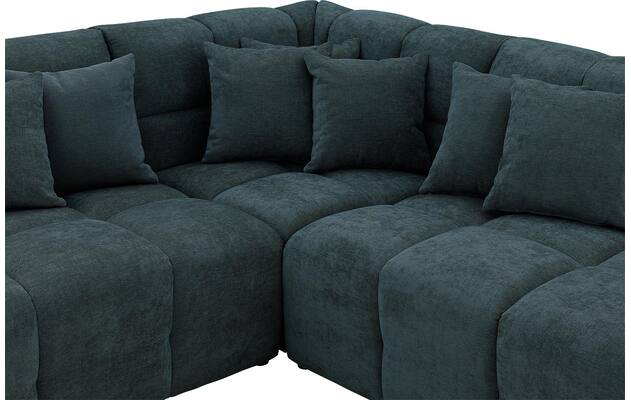 Goossens excellent hoekbank kubus groen stof - 8252721-goossens-excellent-kubus-bank-stof-groen-05