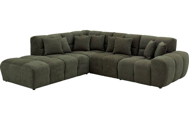 Goossens excellent hoekbank kubus groen stof - 8252722-gespiegeld-03