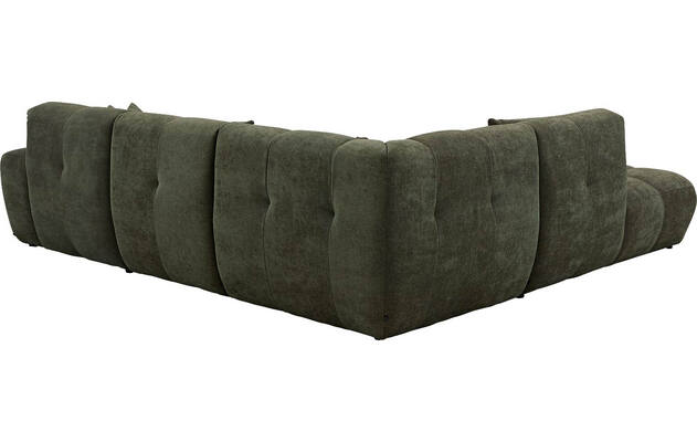 Goossens excellent hoekbank kubus groen stof - 8252722-gespiegeld-04