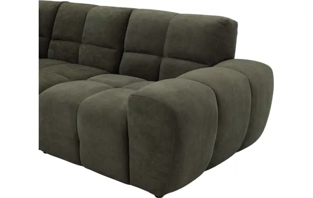 Goossens excellent hoekbank kubus groen stof - 8252722-gespiegeld-08