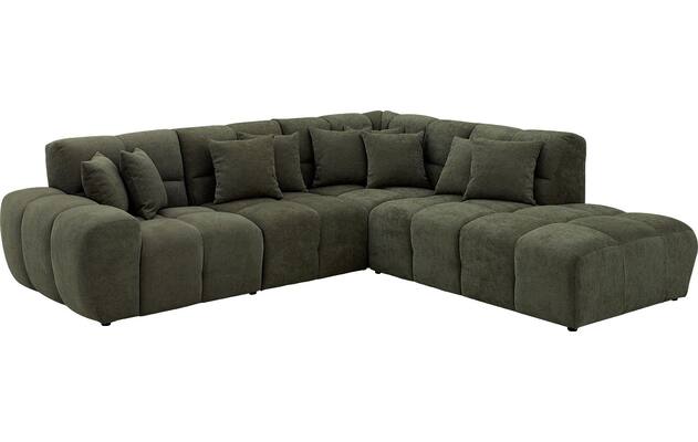 Goossens excellent hoekbank kubus groen stof - 8252722-goossens-excellent-kubus-bank-stof-groen-02