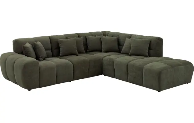 Goossens excellent hoekbank kubus groen stof - 8252722-goossens-excellent-kubus-bank-stof-groen-02