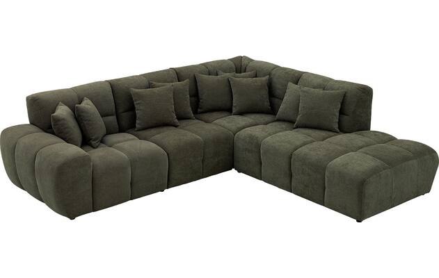 Goossens excellent hoekbank kubus groen stof - 8252722-goossens-excellent-kubus-bank-stof-groen-04