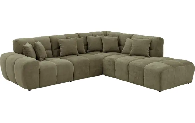 Goossens excellent hoekbank kubus groen stof - 8252723-goossens-excellent-kubus-bank-stof-groen-02