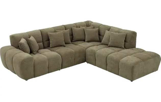 Goossens excellent hoekbank kubus groen stof - 8252723-goossens-excellent-kubus-bank-stof-groen-04