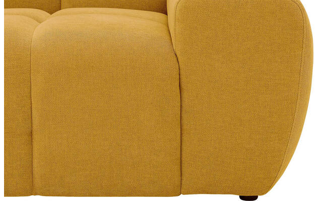 Goossens excellent hoekbank kubus geel stof - 8252724-gespiegeld-07