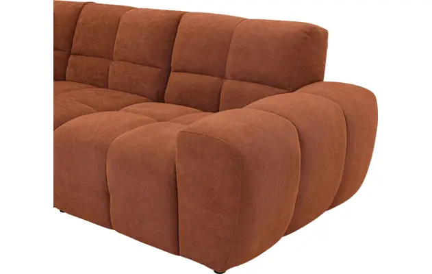 Goossens excellent hoekbank kubus bruin stof - 8252725-gespiegeld-08