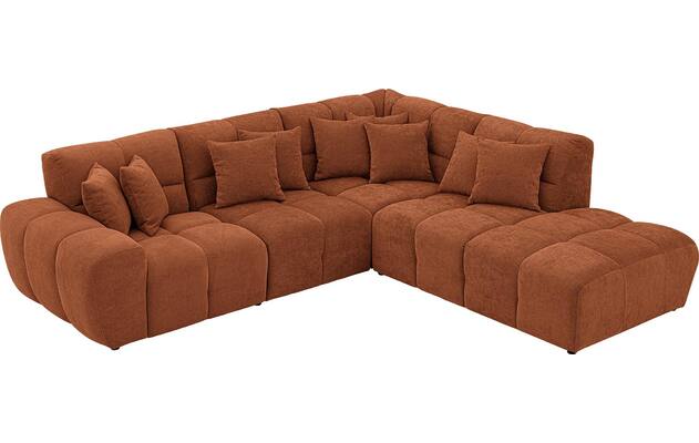 Goossens excellent hoekbank kubus bruin stof - 8252725-goossens-excellent-kubus-bank-stof-bruin-04