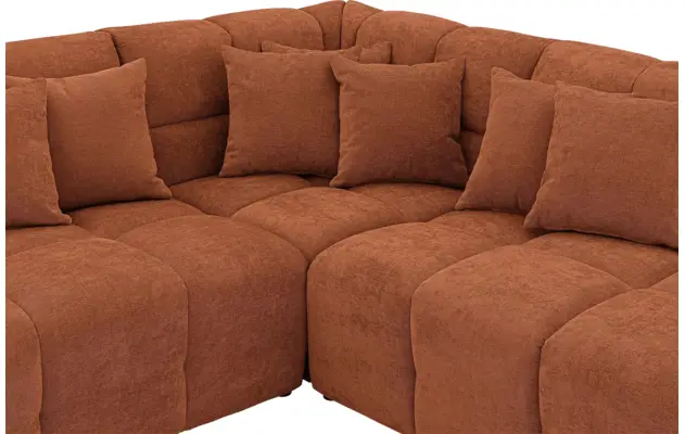 Goossens excellent hoekbank kubus bruin stof - 8252725-goossens-excellent-kubus-bank-stof-bruin-05