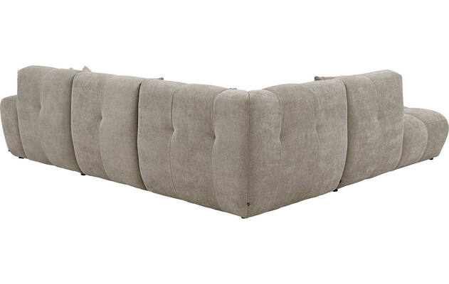 Goossens excellent hoekbank kubus bruin stof - 8252729-gespiegeld-04