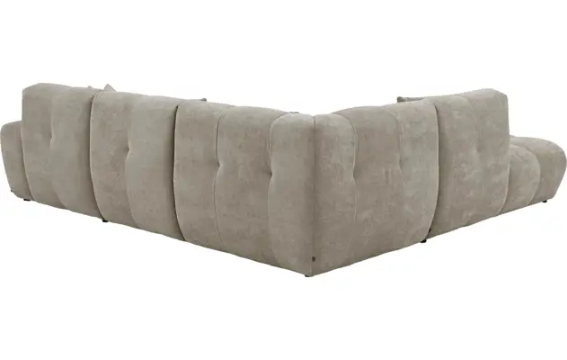 Goossens excellent hoekbank kubus bruin stof - 8252729-gespiegeld-04