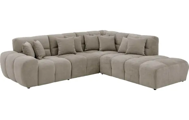Goossens excellent hoekbank kubus bruin stof - 8252729-goossens-excellent-kubus-bank-stof-bruin-02