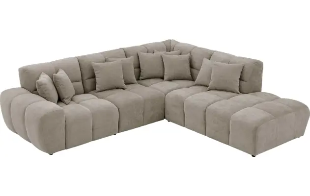 Goossens excellent hoekbank kubus bruin stof - 8252729-goossens-excellent-kubus-bank-stof-bruin-04