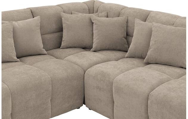 Goossens excellent hoekbank kubus bruin stof - 8252730-goossens-excellent-kubus-bank-stof-bruin-05