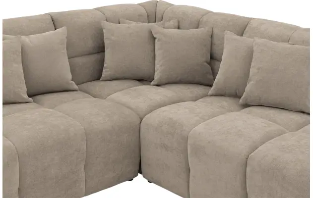 Goossens excellent hoekbank kubus bruin stof - 8252730-goossens-excellent-kubus-bank-stof-bruin-05