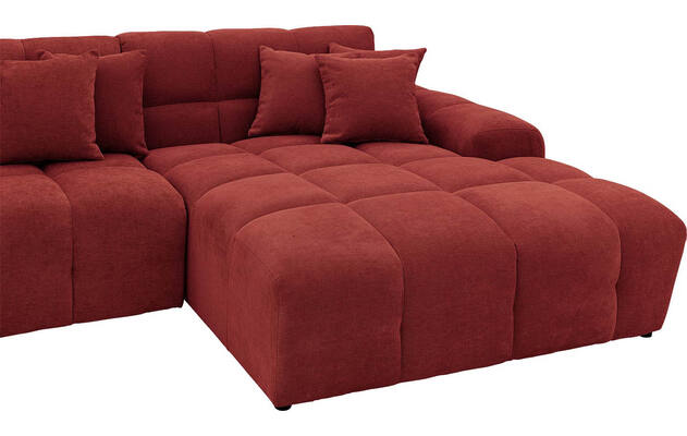 Goossens excellent u bank kubus rood stof - 8252731-gespiegeld-09