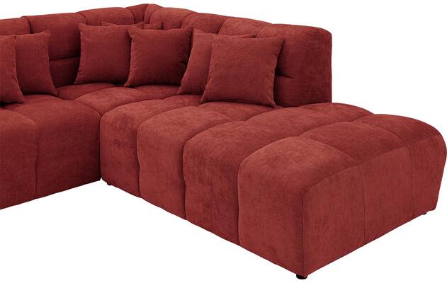 Goossens excellent u bank kubus rood stof - 8252731-goossens-excellent-kubus-bank-stof-rood-06