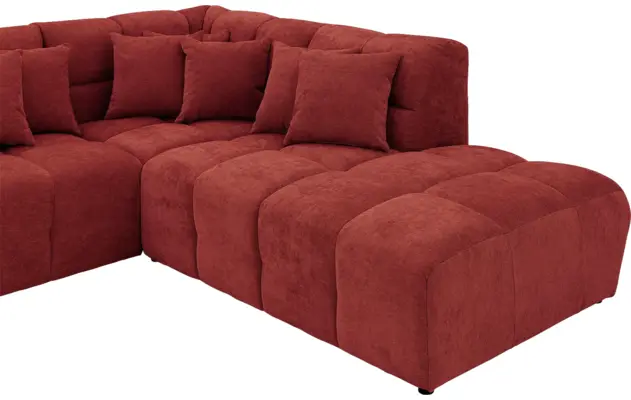 Goossens excellent u bank kubus rood stof - 8252731-goossens-excellent-kubus-bank-stof-rood-06