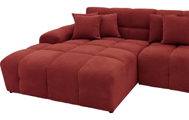 Goossens excellent u bank kubus rood stof - 8252731-goossens-excellent-kubus-bank-stof-rood-08