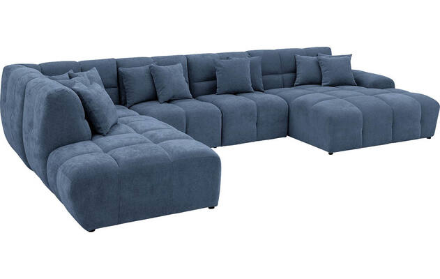 Goossens excellent u bank kubus blauw stof - 8252732-gespiegeld-05