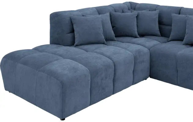 Goossens excellent u bank kubus blauw stof - 8252732-gespiegeld-07