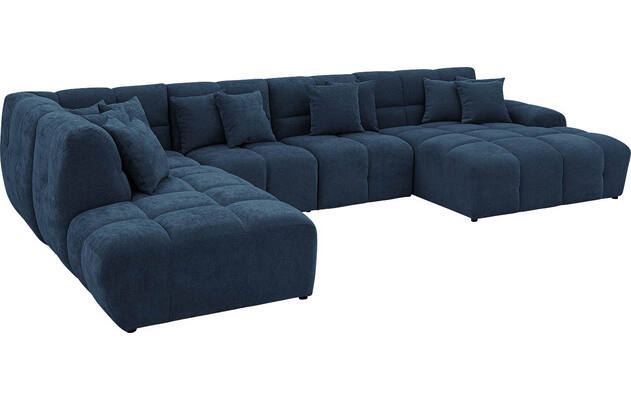 Goossens excellent u bank kubus blauw stof - 8252733-gespiegeld-05