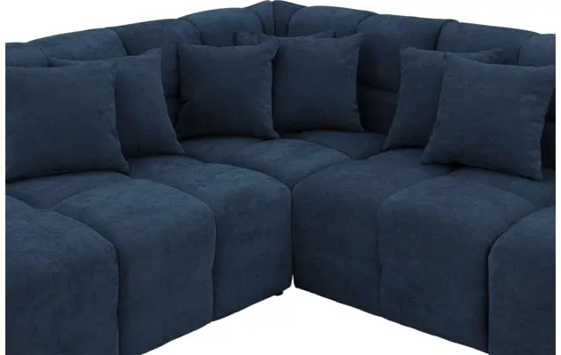 Goossens excellent u bank kubus blauw stof - 8252733-gespiegeld-08