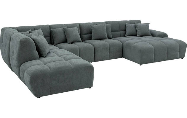 Goossens excellent u bank kubus groen stof - 8252734-gespiegeld-05