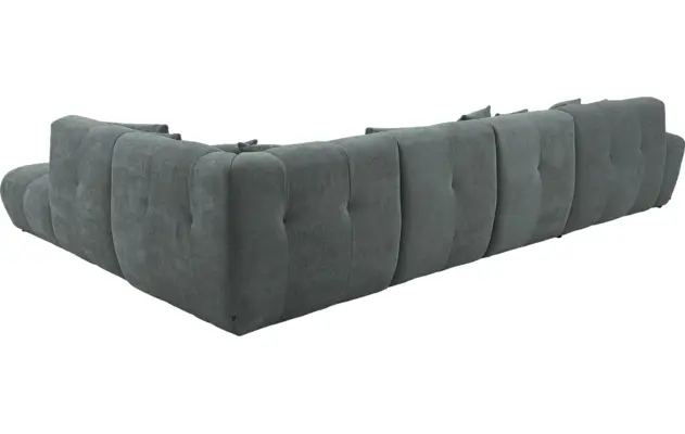 Goossens excellent u bank kubus groen stof - 8252734-goossens-excellent-kubus-bank-stof-groen-03