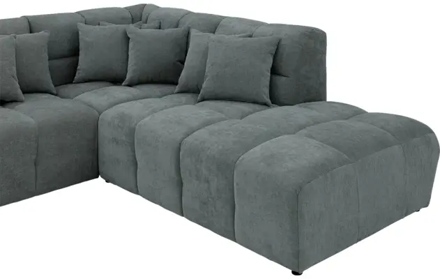 Goossens excellent u bank kubus groen stof - 8252734-goossens-excellent-kubus-bank-stof-groen-06