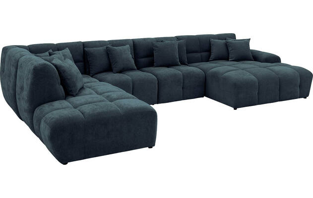Goossens excellent u bank kubus blauw stof - 8252735-gespiegeld-05
