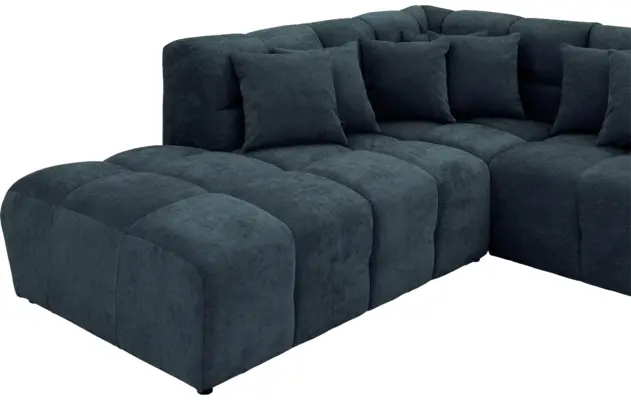 Goossens excellent u bank kubus blauw stof - 8252735-gespiegeld-07